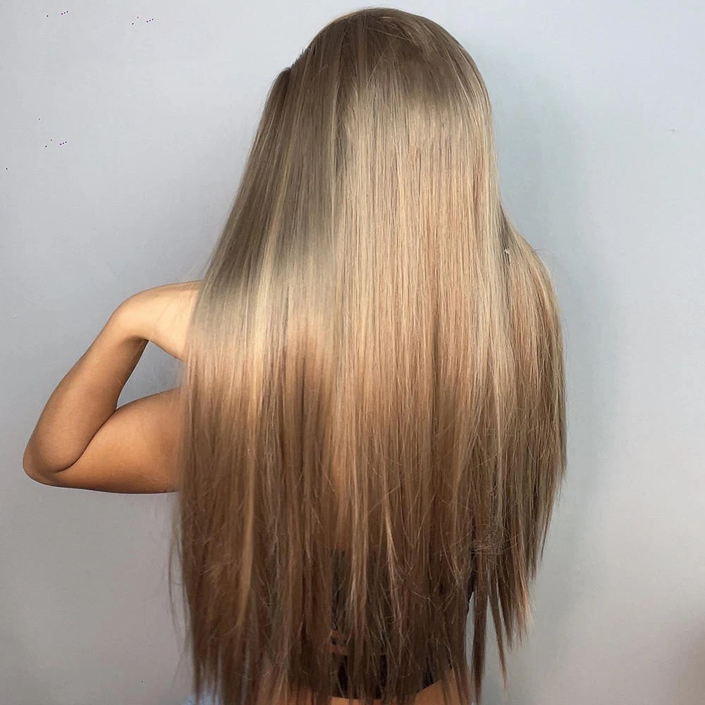 Skylar Long Straight Wig With Band