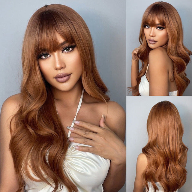 Nora Long Wavy Wig