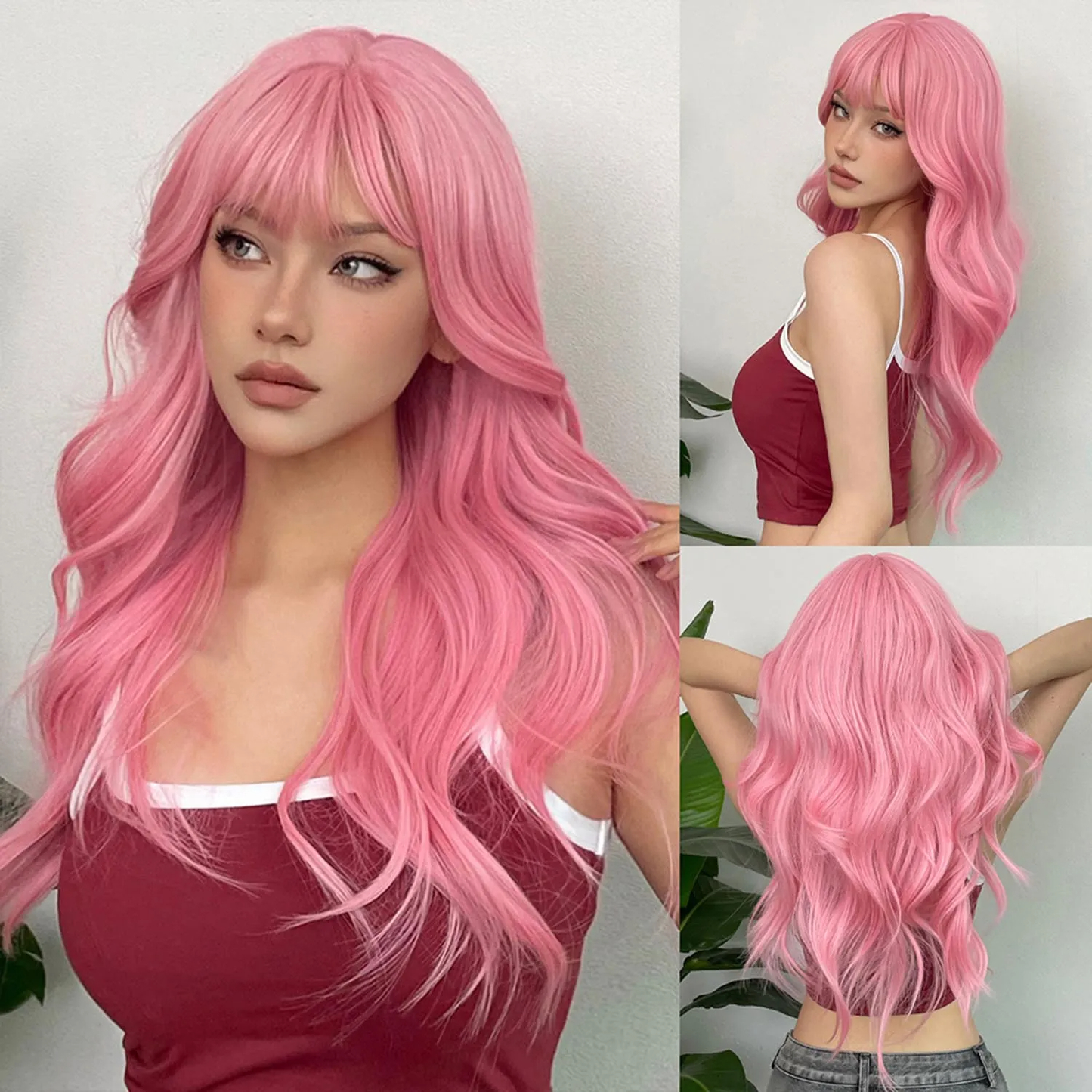 Rosemary Long Wavy Wig