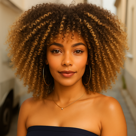Kali Short Afro Curly Wig