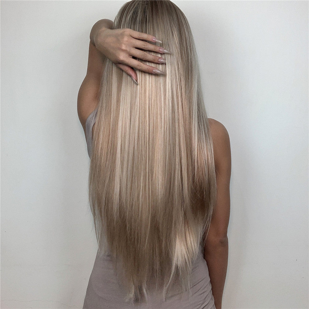 Phoebe Long Straight Lace Wig