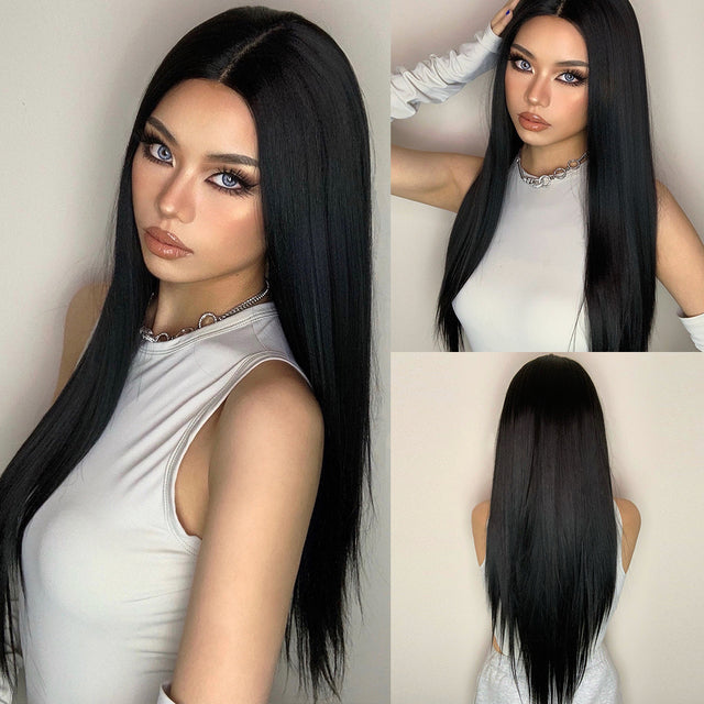 Kaia Long Straight Lace Wig