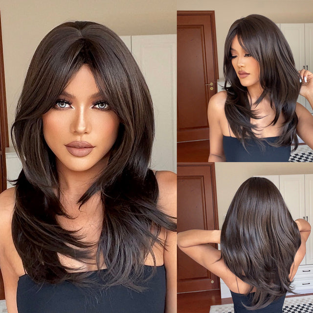 Evelyn Long Straight Wig