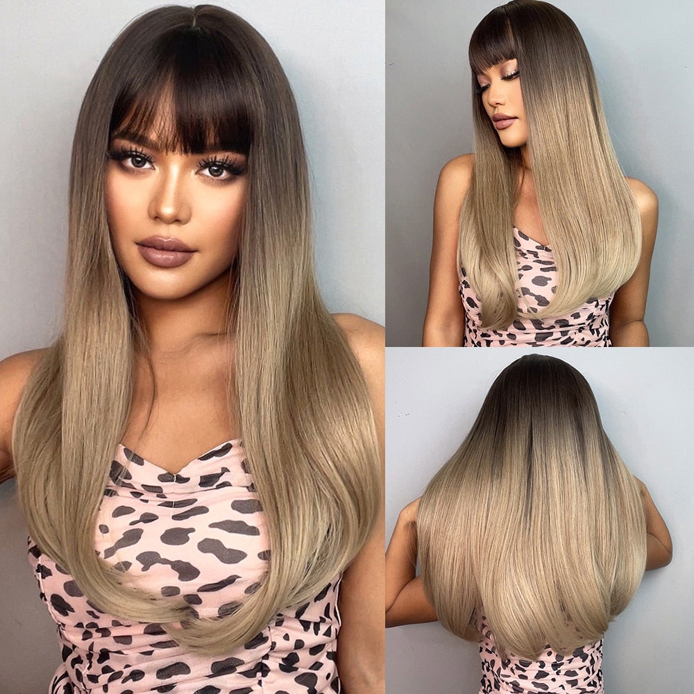 Ella Long Straight Wig