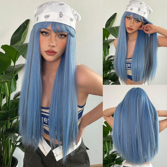 Sadie Long Straight Wig (No Band)