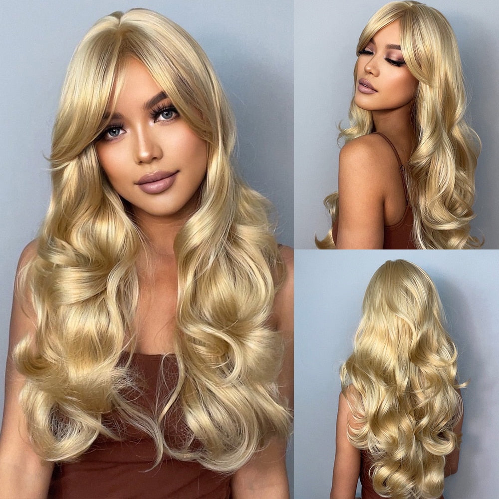 Madison Long Curly Wig