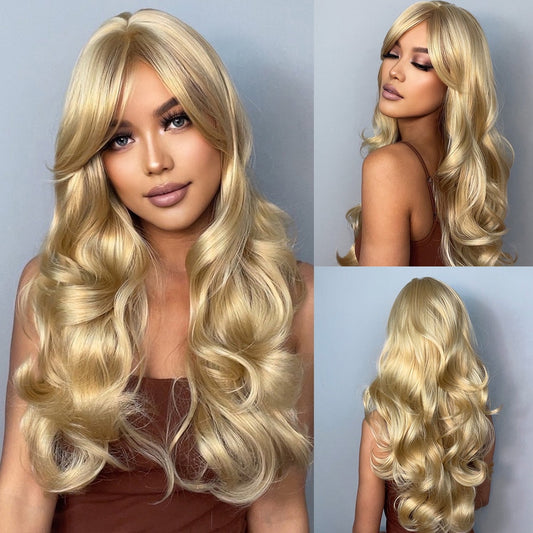 Madison Long Curly Wig
